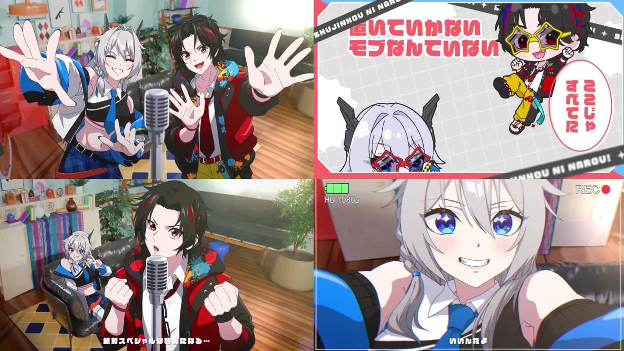 キャラクターが動き出す映像制作イメージ