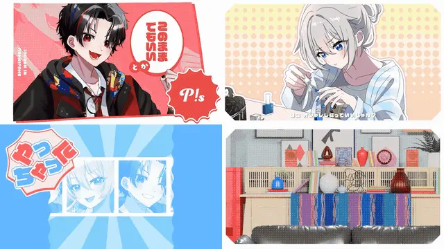 410STUDIOの歌ってみたMV制作対応内容イメージ