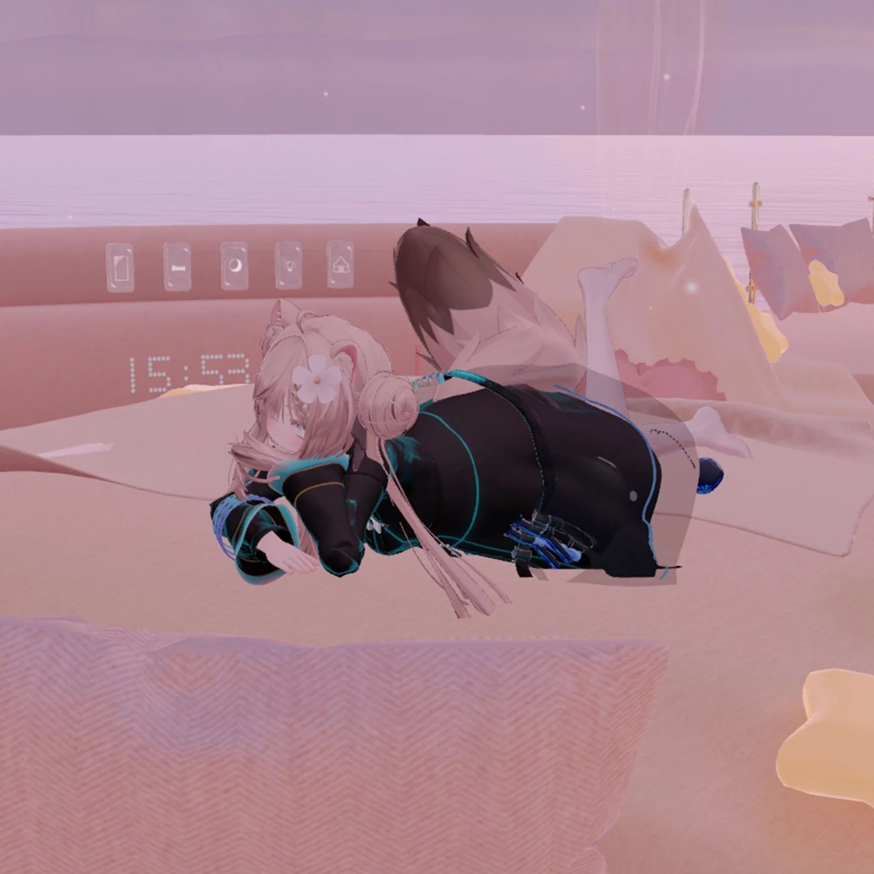 VRChat向け3D衣装モデリング制作実績 3