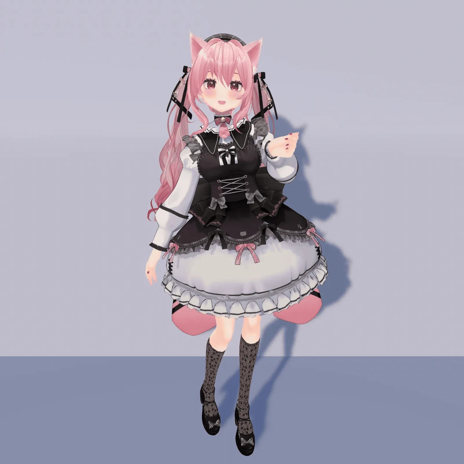 VRChat向け3D衣装モデリング制作実績