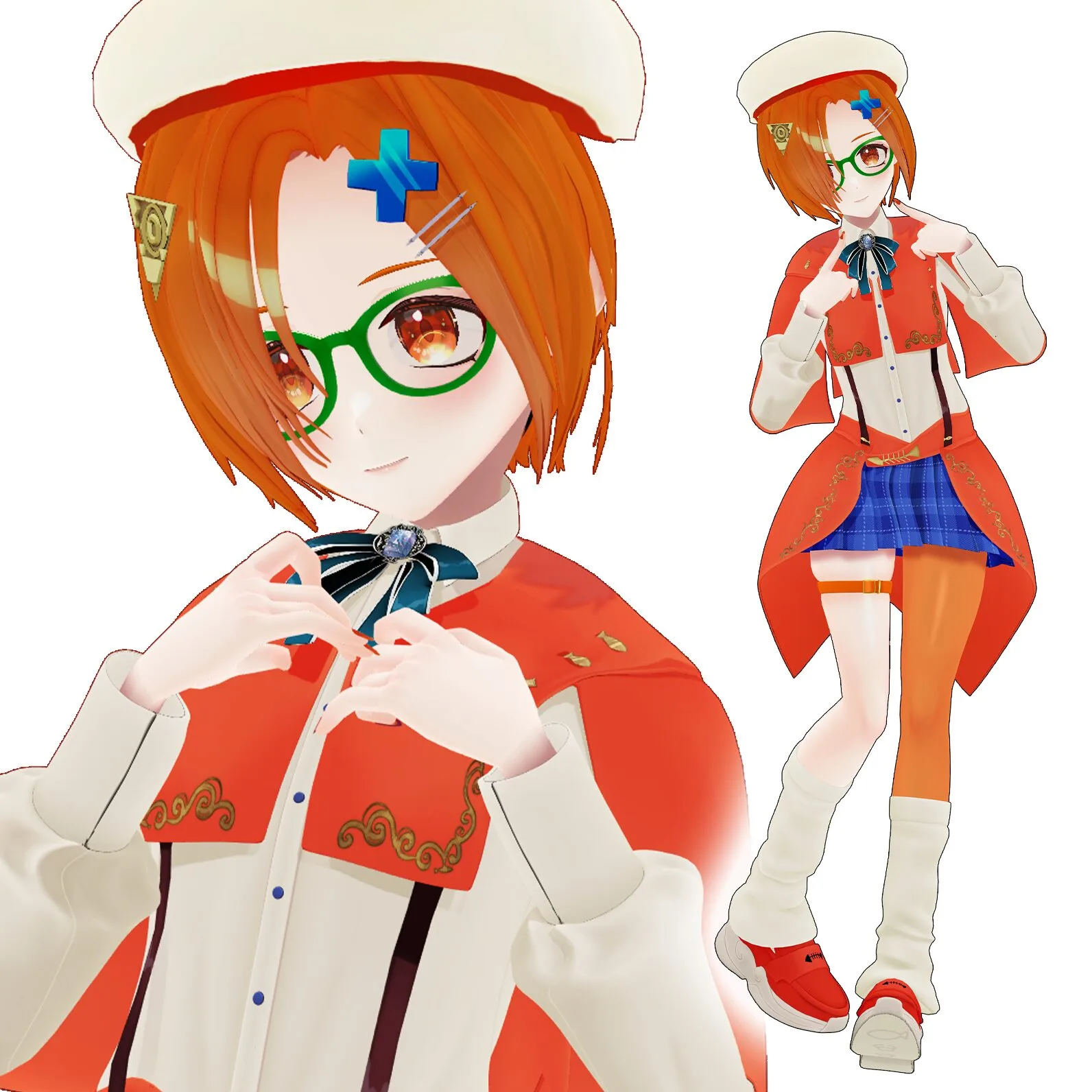 VRChat向け3D衣装モデリング制作実績